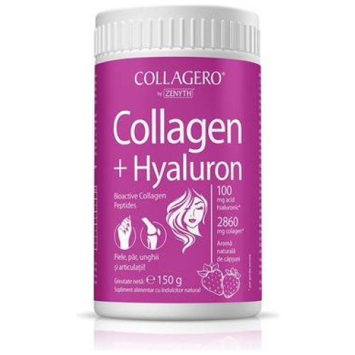 Collagen + Hyaluron cu aroma de capsuni