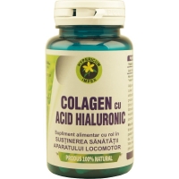 Capsule Colagen cu Acid Hialuronic, 60 capsule, Hypericum